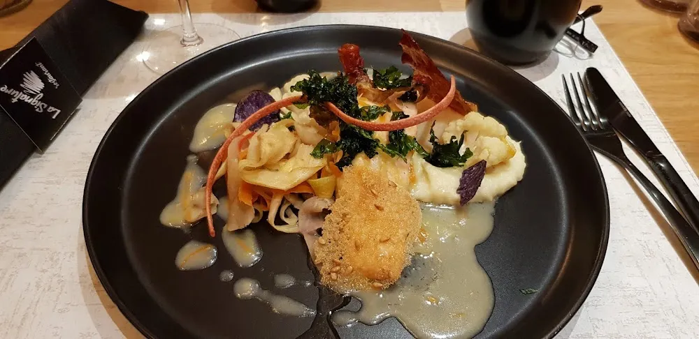 Dos de Saumon Façon Waterzoï Crème Du Barry